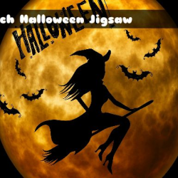 Witch Halloween Jigsaw