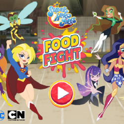 DC Super Hero Girls: Food Fight Game