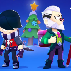 Brawl Stars Christmas Coloring