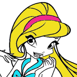 Winx Coloring Page Game