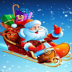 Ride Safely Santa in Ice