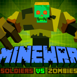 MineWar Soldiers vs Zombies