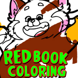 Red Coloring Book