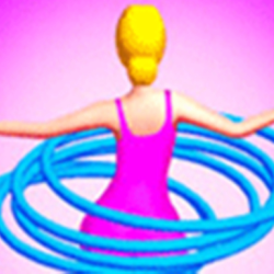 Hula Hoops Rush - Fun & Run 3D Game