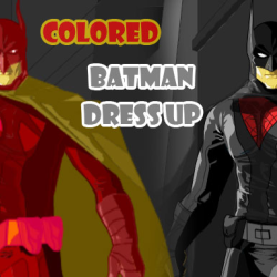 Colored Batman Dress Up