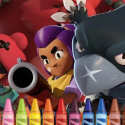 Brawl Stars Coloring book