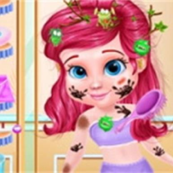 Messy Little Mermaid Makeover-Game
