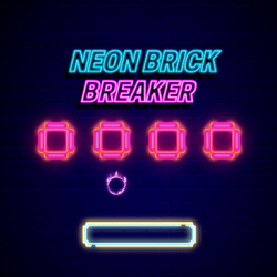 Neon Brick Breaker