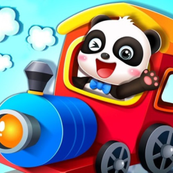Baby Panda Train Driver