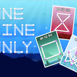 One line only : dot to dot